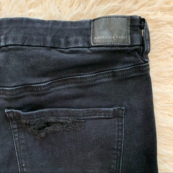 American Eagle NWT High Rise Destroyed Jeggings - Picture 11 of 16